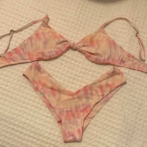 Billabong Tie-Dye Bikini Set - Picture 1 of 5